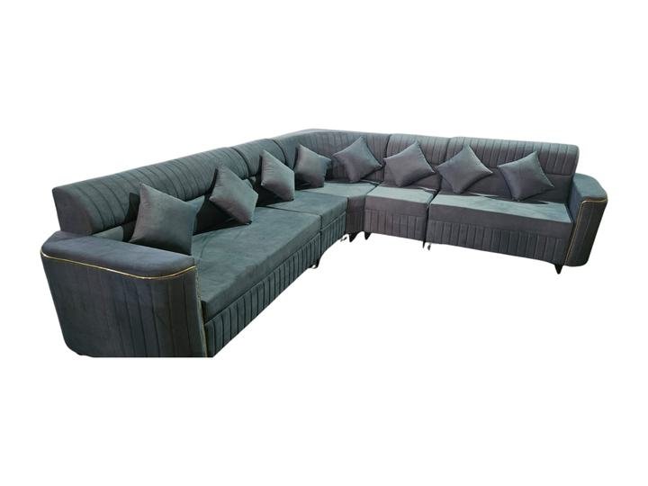 L-shape corner sofa — Marudhar Furniture catalogue MF-324