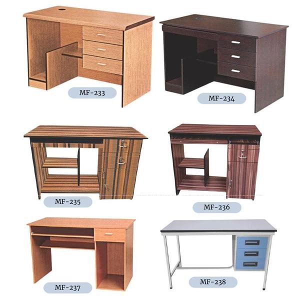 Office & Computer Tables, Wooden Counters — Marudhar Furniture catalogue MF-226 – MF-238